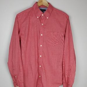 Banana Republic Mens SoftWash Slim Fit  Size M Red